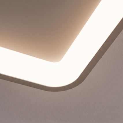 BRILAGI - LED stmievateľné stropné svietidlo FALCON SLIM LED/50W/230V 3000-6500K 50x50 cm béžové + diaľkové ovládanie