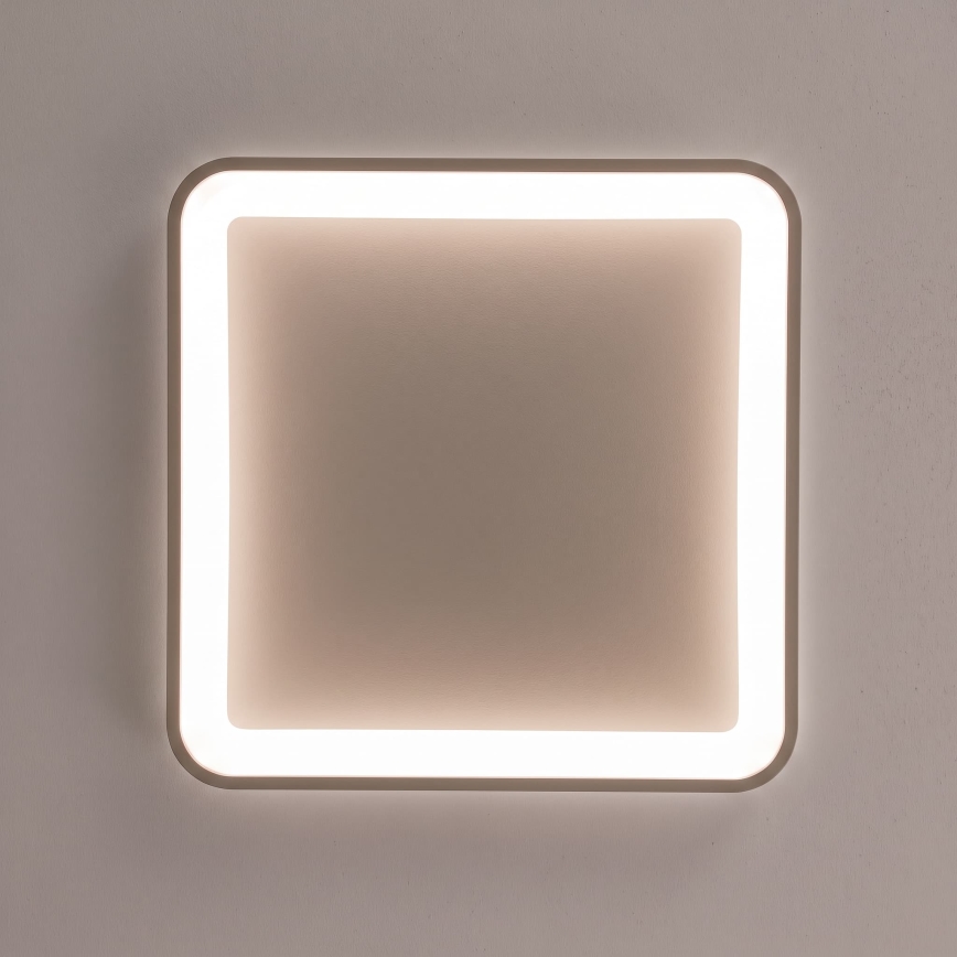 BRILAGI - LED stmievateľné stropné svietidlo FALCON SLIM LED/50W/230V 3000-6500K 50x50 cm béžové + diaľkové ovládanie