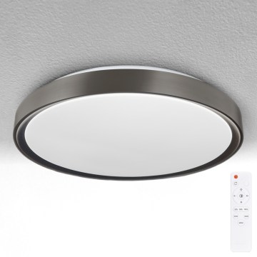 Brilagi - LED stmievateľné stropné svietidlo FANCIA LED/48W/230V 3000-6500K pr. 39 cm antracit + diaľkové ovládanie