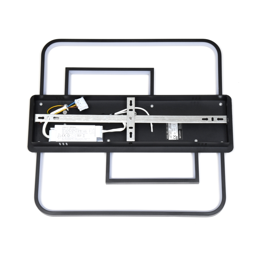 Brilagi - LED stmievateľné stropné svietidlo FLARE LED/34W/230V 48x48 cm 3000-6000K + diaľkové ovládanie