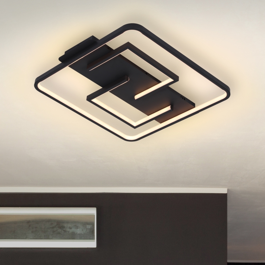 Brilagi - LED stmievateľné stropné svietidlo FLARE LED/34W/230V 48x48 cm 3000-6000K + diaľkové ovládanie