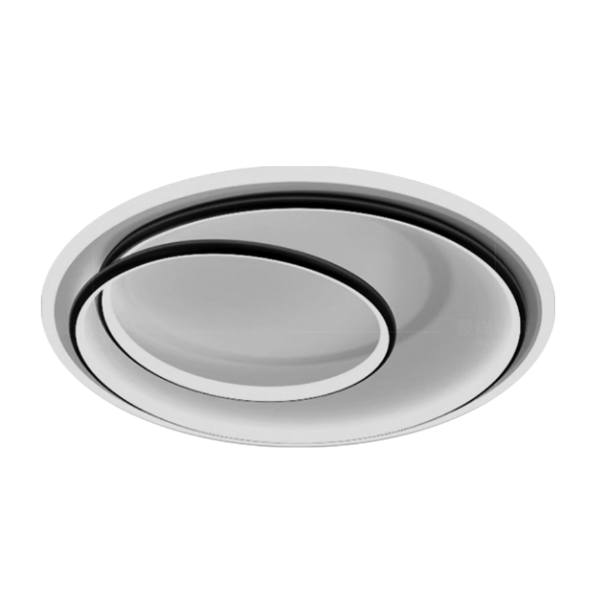 Brilagi - LED stmievateľné stropné svietidlo FLARE LED/38W/230V priemer 48 cm 3000-6000K + diaľkové ovládanie