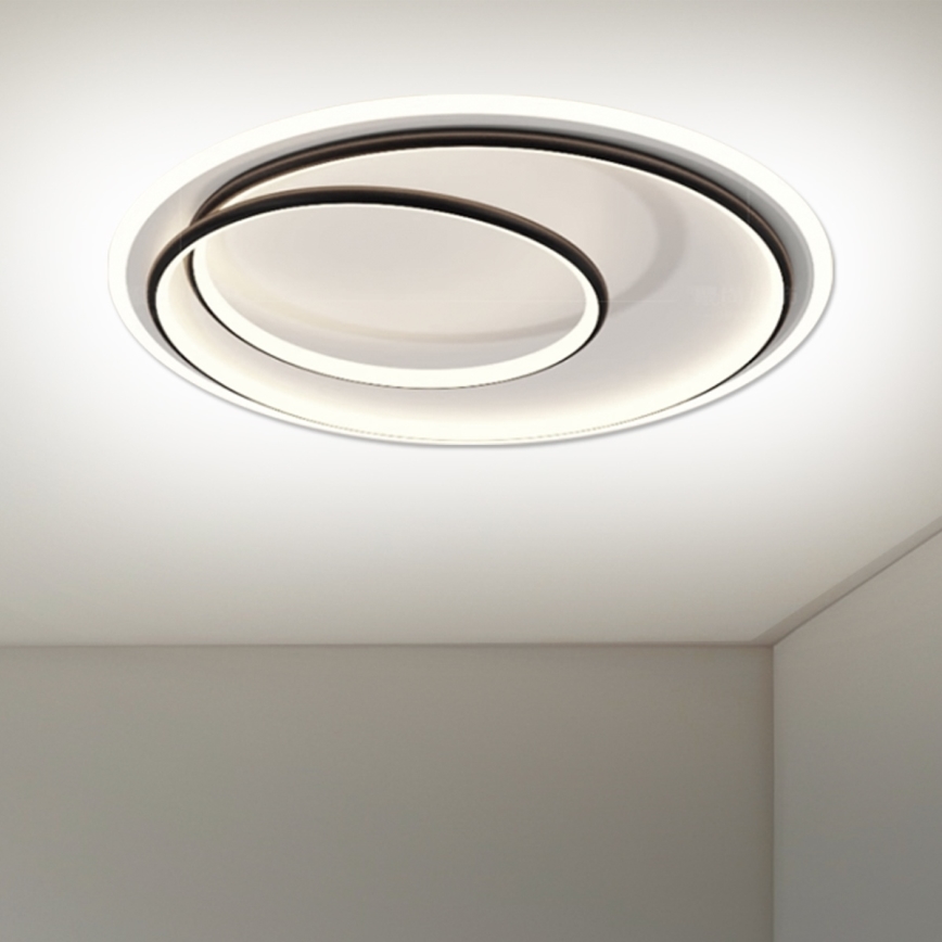Brilagi - LED stmievateľné stropné svietidlo FLARE LED/38W/230V priemer 48 cm 3000-6000K + diaľkové ovládanie