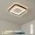 Brilagi - LED Stmievateľné stropné svietidlo FLARE LED/43W/230V 3000-6000K 39,5x45 cm biela/čierna + diaľkové ovládanie