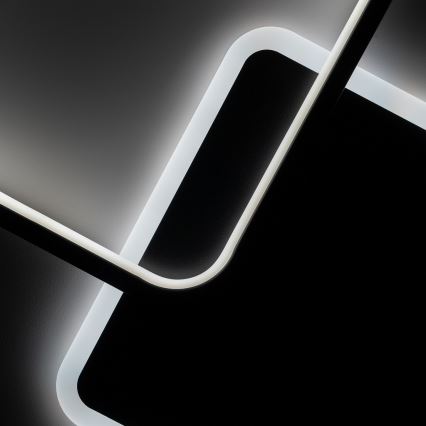 Brilagi - LED stmievateľné stropné svietidlo FLARE LED/64W/230V 45x45 cm 3000/4000/6000K + diaľkové ovládanie