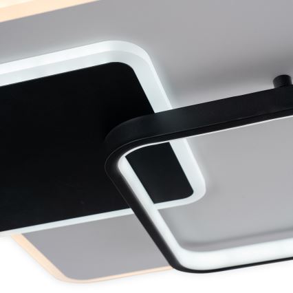 Brilagi - LED stmievateľné stropné svietidlo FLARE LED/64W/230V 45x45 cm 3000/4000/6000K + diaľkové ovládanie