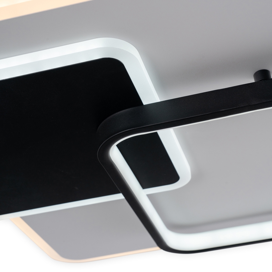 Brilagi - LED stmievateľné stropné svietidlo FLARE LED/64W/230V 45x45 cm 3000/4000/6000K + diaľkové ovládanie