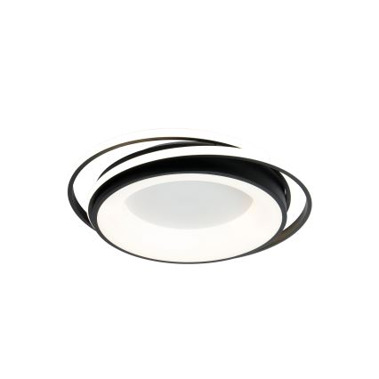 Brilagi - LED stropné svietidlo FLARE s možnosťou stmievania LED/84W/230V 3000-6000K 47x51 cm čierna + diaľkové ovládanie