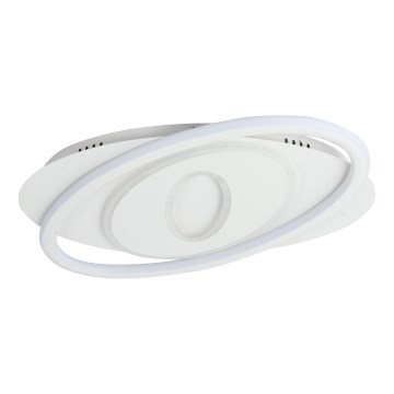 Brilagi - LED stmievateľné stropné svietidlo IRIS LED/78W/230V 3000-6000K 37x49 cm biela + diaľkové ovládanie