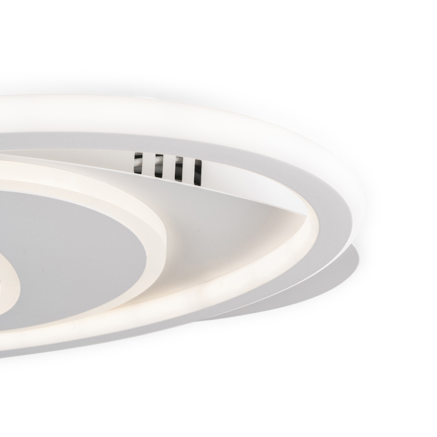 BRILAGI - LED stmievateľné stropné svietidlo IRIS LED/78W/230V 3000-6000K 37x49 cm biela + diaľkové ovládanie