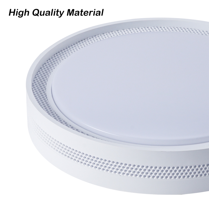 Brilagi - LED Stmievané stropné svietidlo KREON LED/54W/230V 3000-6000K biela pr. 38 cm + diaľkové ovládanie