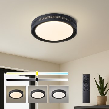 Brilagi - LED stmievateľné stropné svietidlo KREON LED/54W/230V 3000-6000K biela, priemer 38 cm + diaľkové ovládanie