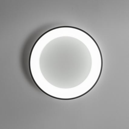 Brilagi - LED Stmievateľné stropné svietidlo FALCON LED/40W/230V 3000-6500K pr. 45 čierna + diaľkové ovládanie