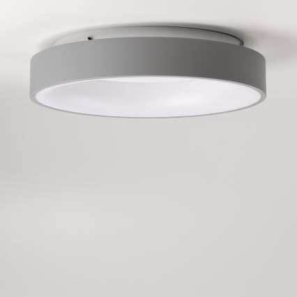 Brilagi - LED Stmievateľné stropné svietidlo FALCON LED/40W/230V 3000-6500K pr. 45 šedá + diaľkové ovládanie