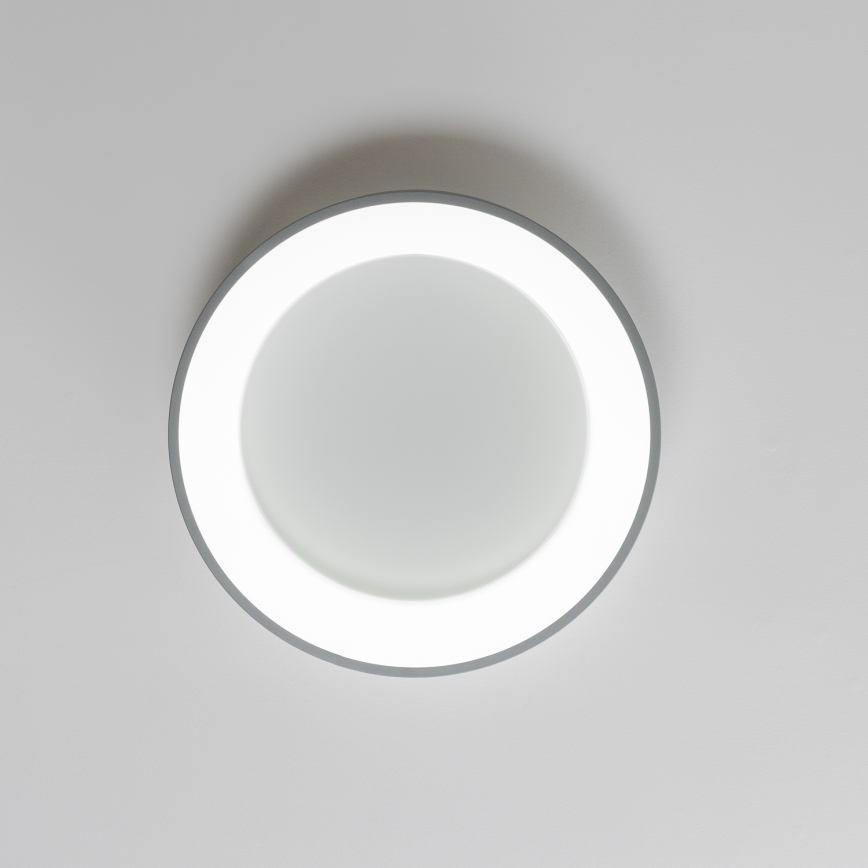 Brilagi - LED Stmievateľné stropné svietidlo FALCON LED/40W/230V 3000-6500K pr. 45 šedá + diaľkové ovládanie