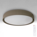 Brilagi - LED stmievateľné stropné svietidlo LUCIA LED/48W/230V 3000-6500K pr. 41 cm taupe + diaľkové ovládanie