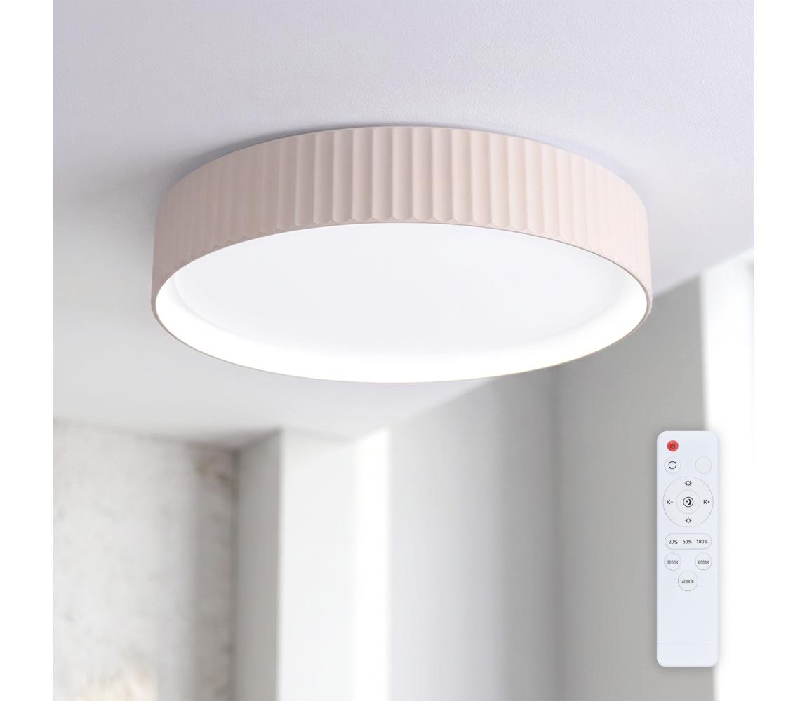 Brilagi - LED stmievateľné stropné svietidlo LUCIA LED/48W/230V pr. 41 cm béžová+DO WO800-OEM41-40