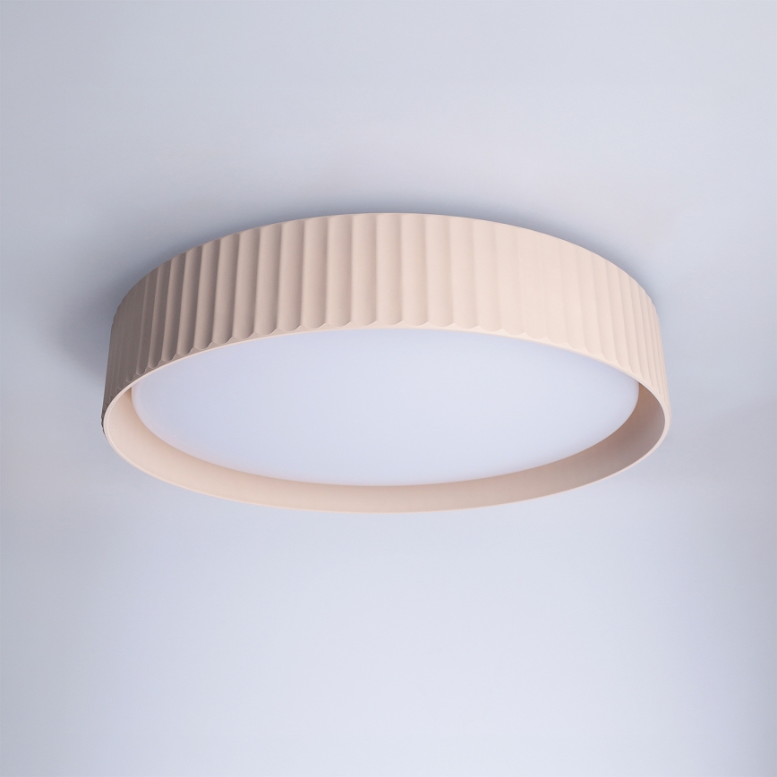 Brilagi - LED Stmievateľné stropné svietidlo LUCIA LED/48W/230V 3000-6500K pr. 41 cm béžová + diaľkové ovládanie