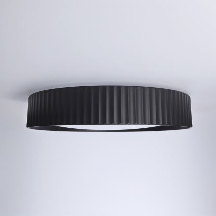 Brilagi - LED Stmievateľné stropné svietidlo LUCIA LED/48W/230V 3000-6500K pr. 41 cm čierna + diaľkové ovládanie