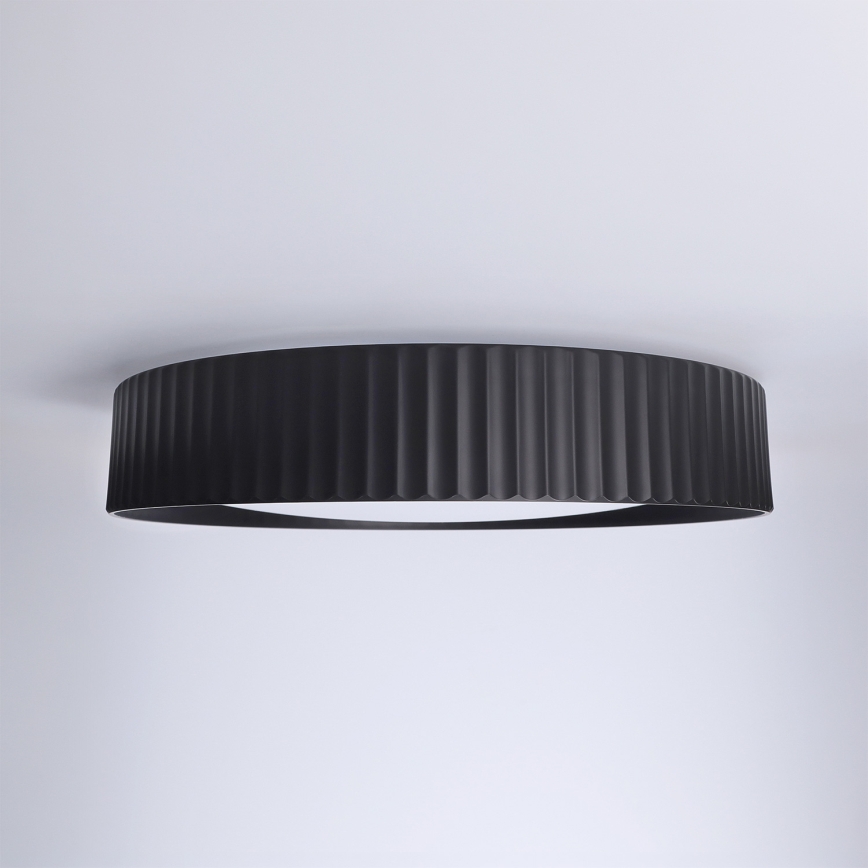 Brilagi - LED Stmievateľné stropné svietidlo LUCIA LED/48W/230V 3000-6500K pr. 41 cm čierna + diaľkové ovládanie