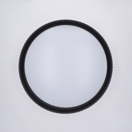 Brilagi - LED Stmievateľné stropné svietidlo LUCIA LED/48W/230V 3000-6500K pr. 41 cm čierna + diaľkové ovládanie