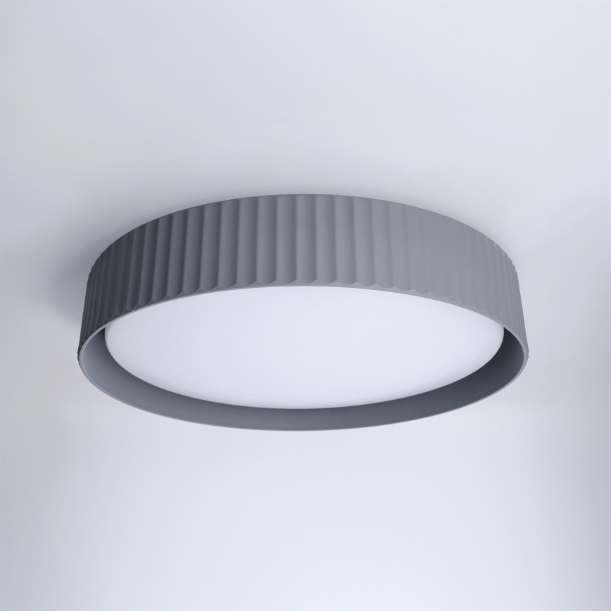 Brilagi - LED stmievateľné stropné svietidlo LUCIA LED/48W/230V 3000-6500K pr. 41 cm sivá + diaľkové ovládanie