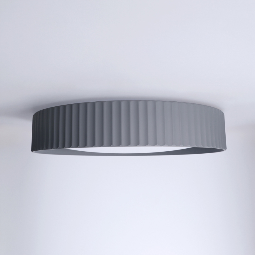 Brilagi - LED stmievateľné stropné svietidlo LUCIA LED/48W/230V 3000-6500K pr. 41 cm sivá + diaľkové ovládanie