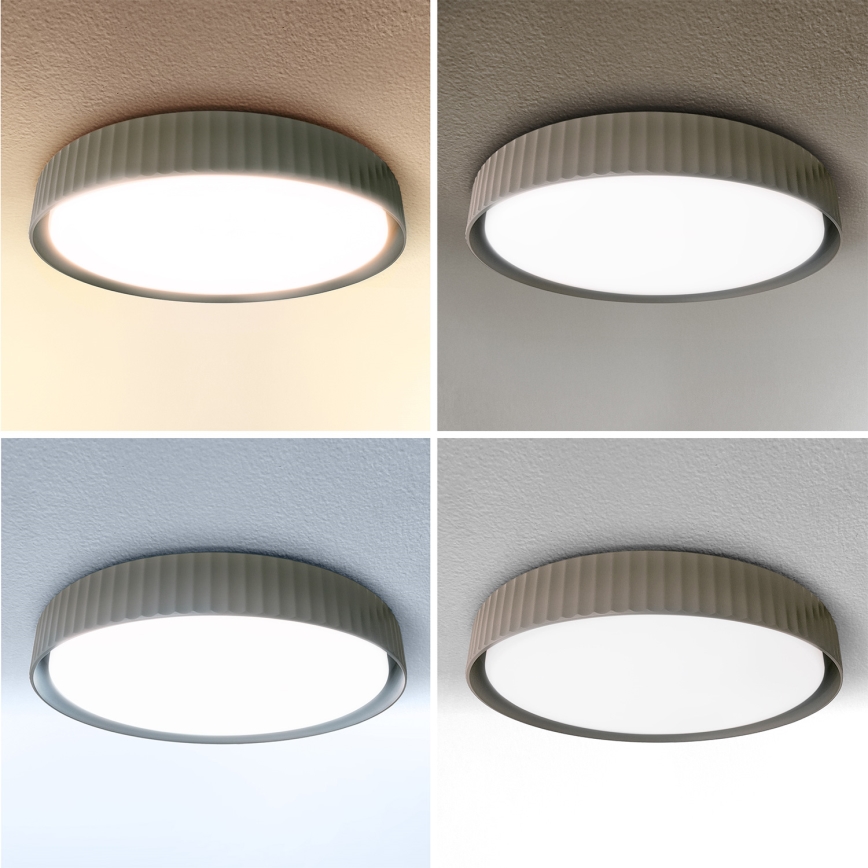 Brilagi - LED stmievateľné stropné svietidlo LUCIA LED/48W/230V 3000-6500K pr. 41 cm taupe + diaľkové ovládanie