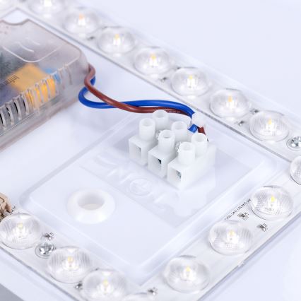 Brilagi - stmievateľné LED stropné svietidlo LUCIA LED/48W/230V 3000-6500K, priemer 41 cm, červené + diaľkové ovládanie