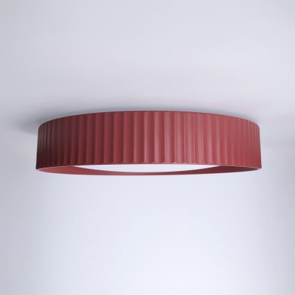 Brilagi - stmievateľné LED stropné svietidlo LUCIA LED/48W/230V 3000-6500K, priemer 41 cm, červené + diaľkové ovládanie