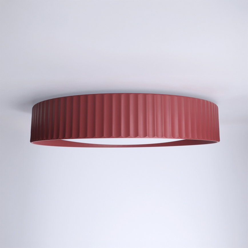 Brilagi - stmievateľné LED stropné svietidlo LUCIA LED/48W/230V 3000-6500K, priemer 41 cm, červené + diaľkové ovládanie