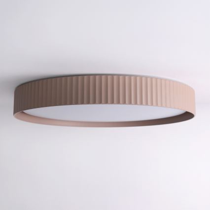 Brilagi - Stmievateľné LED stropné svietidlo LUCIA LED/60W/230V 3000-6500K pr. 59 cm hnedé + diaľkové ovládanie