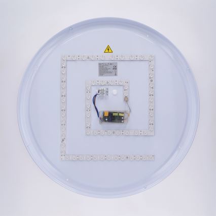 Brilagi - Stmievateľné LED stropné svietidlo LUCIA LED/60W/230V 3000-6500K pr. 59 cm hnedé + diaľkové ovládanie