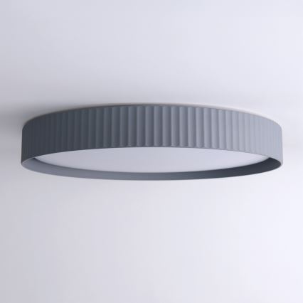 Brilagi - stmievateľné LED stropné svietidlo LUCIA LED/60W/230V 3000-6500K pr. 59 cm sivá + diaľkové ovládanie