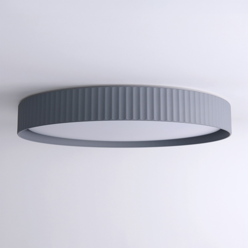 Brilagi - stmievateľné LED stropné svietidlo LUCIA LED/60W/230V 3000-6500K pr. 59 cm sivá + diaľkové ovládanie
