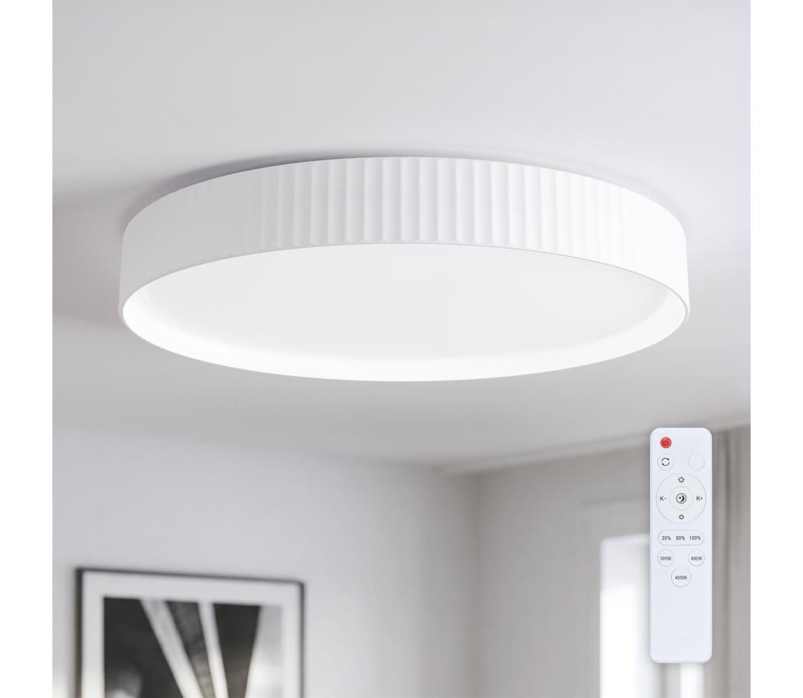 Brilagi - LED stmievateľné stropné svietidlo LUCIA LED/60W/230V priemer 59 cm biela, s diaľkovým ovládaním WO800-OEM40-60