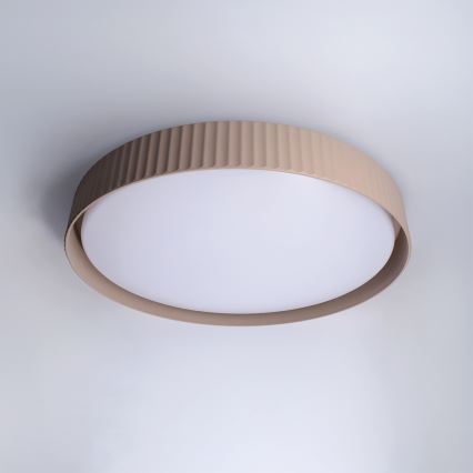 Brilagi - LED stmievateľné stropné svietidlo LUCIA LED/60W/230V 3000-6500K pr. 59 cm taupe + diaľkové ovládanie