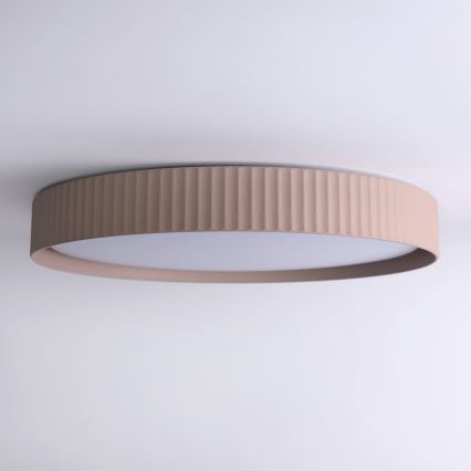 Brilagi - LED stmievateľné stropné svietidlo LUCIA LED/60W/230V 3000-6500K pr. 59 cm taupe + diaľkové ovládanie