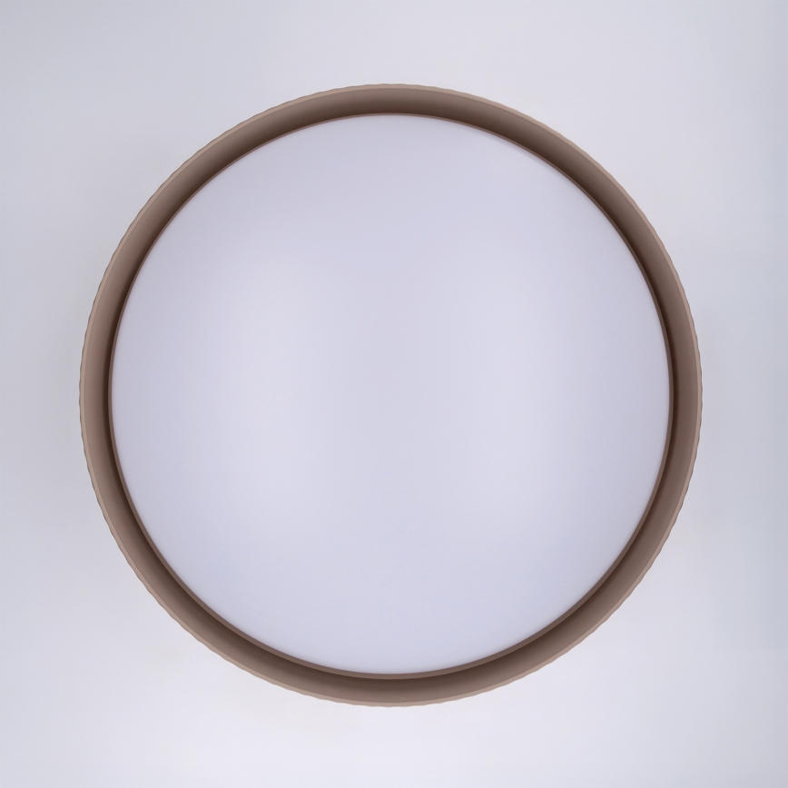Brilagi - LED stmievateľné stropné svietidlo LUCIA LED/60W/230V 3000-6500K pr. 59 cm taupe + diaľkové ovládanie