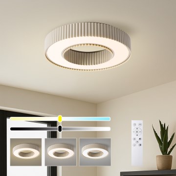 Brilagi - LED stmievateľné stropné svietidlo LUMIX LED/48W/230V 3000-6000K béžové pr. 50 cm + diaľkové ovládanie