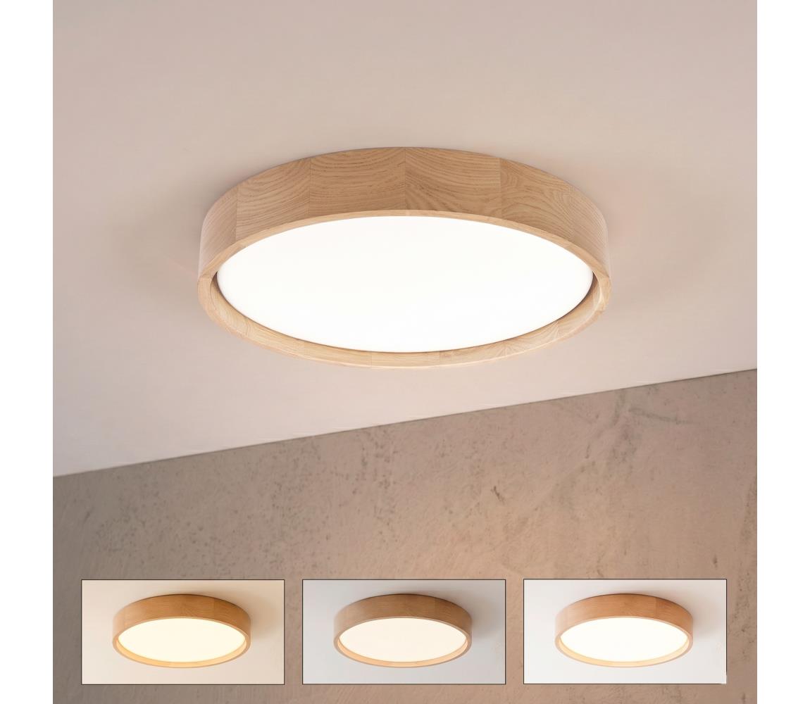 Brilagi - LED stmievateľné stropné svietidlo MANAROLA LED/24W/230V 3000-6500K pr. 41 cm+diaľkové ovládanie 8590828037774