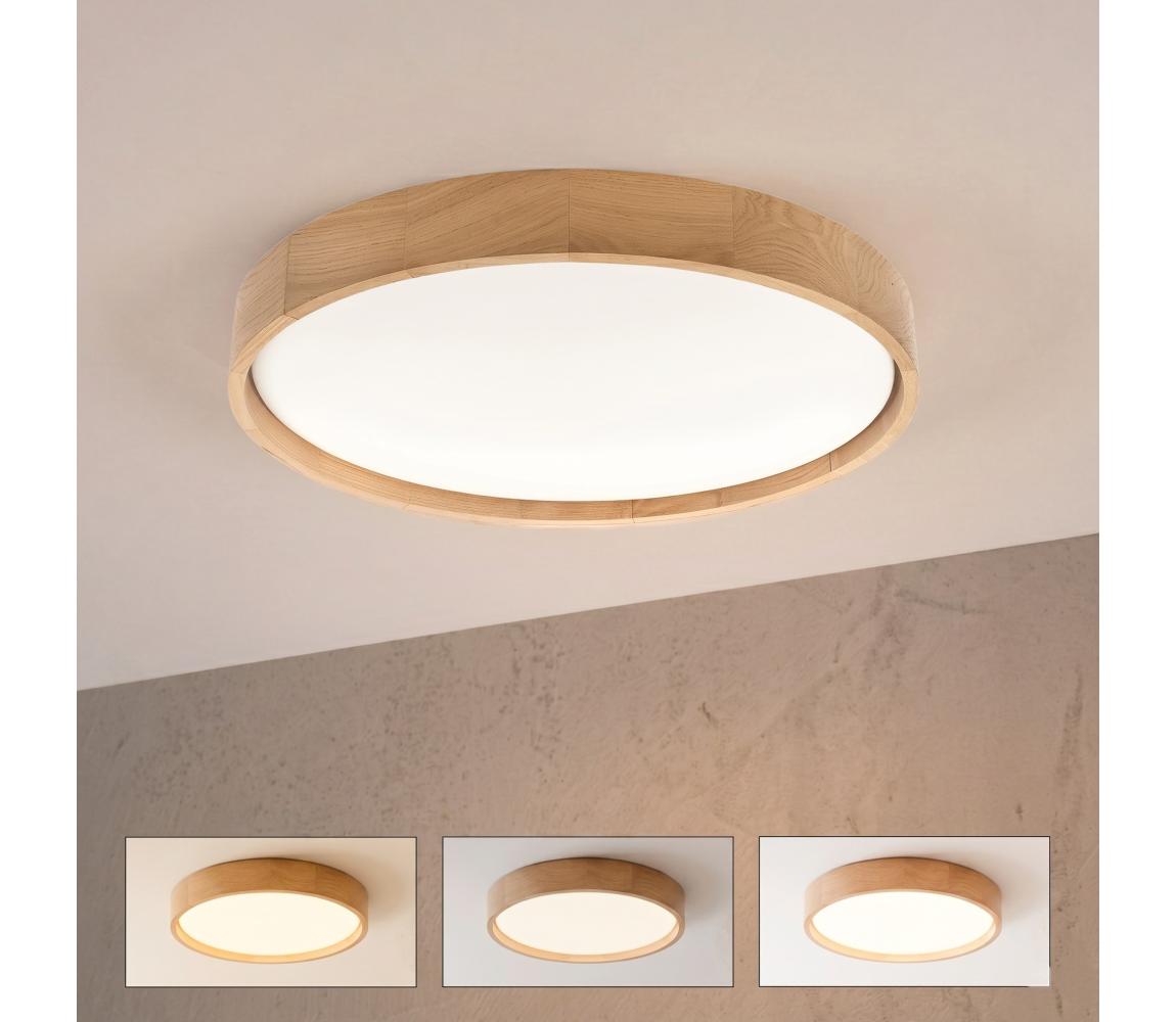 Brilagi - LED stmievateľné stropné svietidlo MANAROLA LED/36W/230V 3000-6500K pr. 51 cm + diaľkové ovládanie 8590828037781