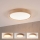 Brilagi - LED stmievateľné stropné svietidlo MANAROLA SMART, 24 W, 230 V, 3000–6000 K, Wi-Fi Tuya Beacon, priemer 41 cm, dub, s diaľkovým ovládaním