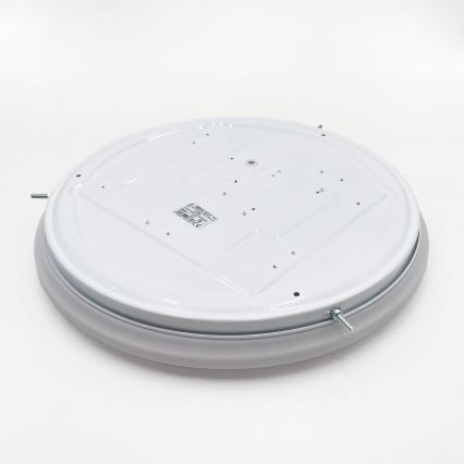 Brilagi - LED stmievateľné stropné svietidlo MANAROLA SMART, 24 W, 230 V, 3000–6000 K, Wi-Fi Tuya Beacon, priemer 41 cm, dub, s diaľkovým ovládaním