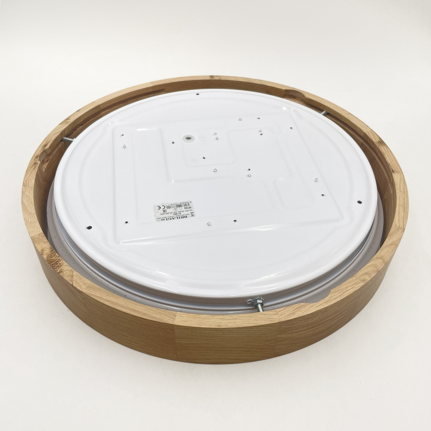 Brilagi - LED stmievateľné stropné svietidlo MANAROLA SMART STARS LED/24W/230V 3000-6000K Wi-Fi Tuya Beacon priemer 41 cm dub + diaľkové ovládanie