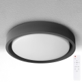 Brilagi - LED stmievateľné stropné svietidlo MATTEO LED/48W/230V 3000-6500K pr. 41 cm čierna + diaľkové ovládanie