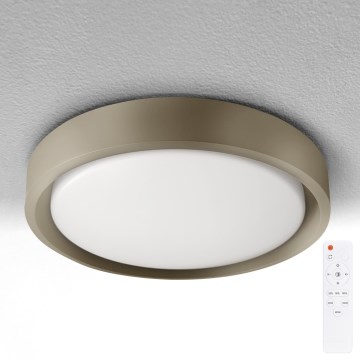 Brilagi - LED stmievateľné stropné svietidlo MATTEO LED/60W/230V 3000-6500K priemer 51,5 cm taupe + diaľkové ovládanie