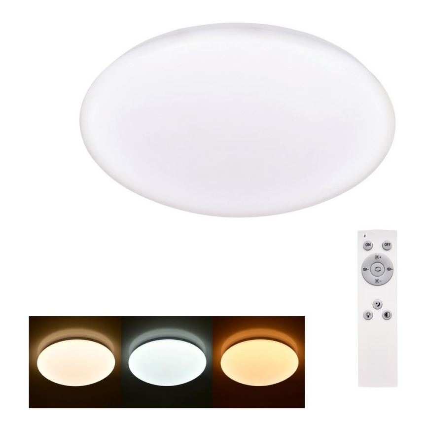 Brilagi - LED Stmievateľné stropné svietidlo MILKY LED/24W/230V + DO 3000K-6500K