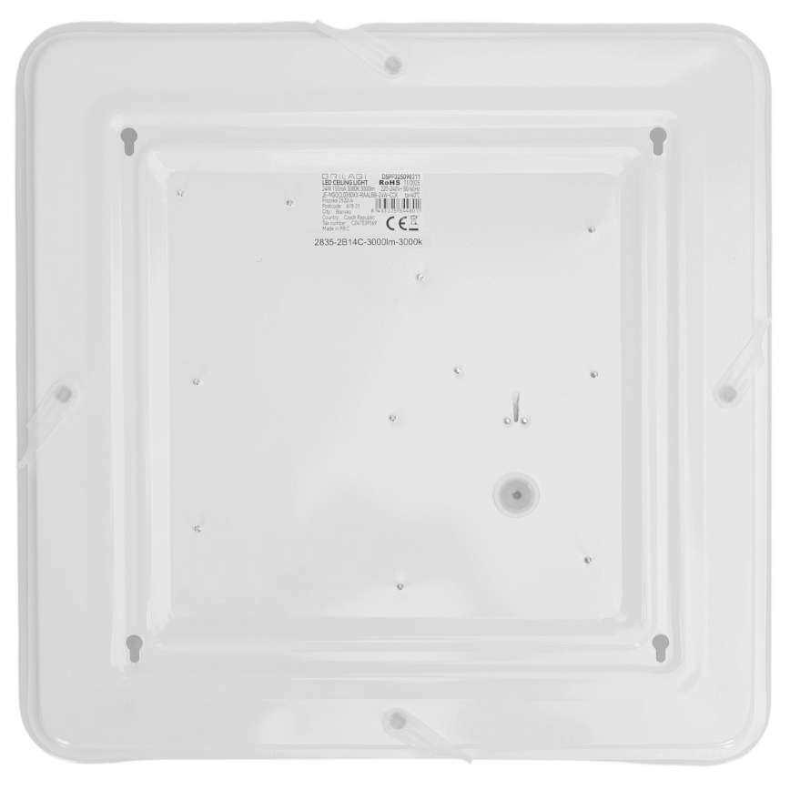 Brilagi - stmievateľné stropné LED svietidlo MILKY WAY LED/24W/230V 3000-6500K 37x37 cm + diaľkové ovládanie