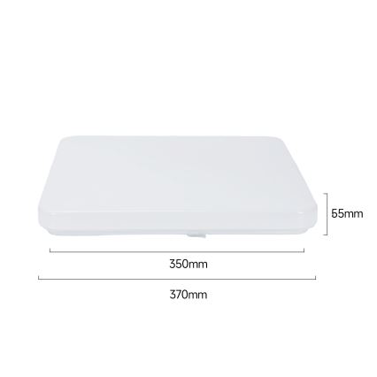 Brilagi - stmievateľné stropné LED svietidlo MILKY WAY LED/24W/230V 3000-6500K 37x37 cm + diaľkové ovládanie